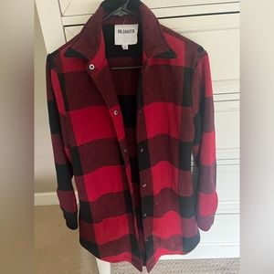 BB Dakota Plaid Jacket Size XS